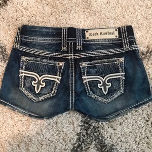 Rock Revival Jean Shorts